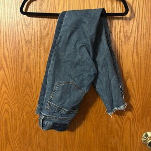 Express ankle legging mid rise jeans 00R